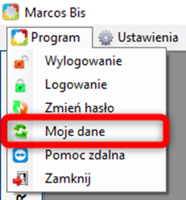 moje dane