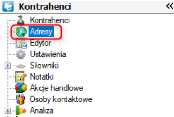 adresy dodatkowe